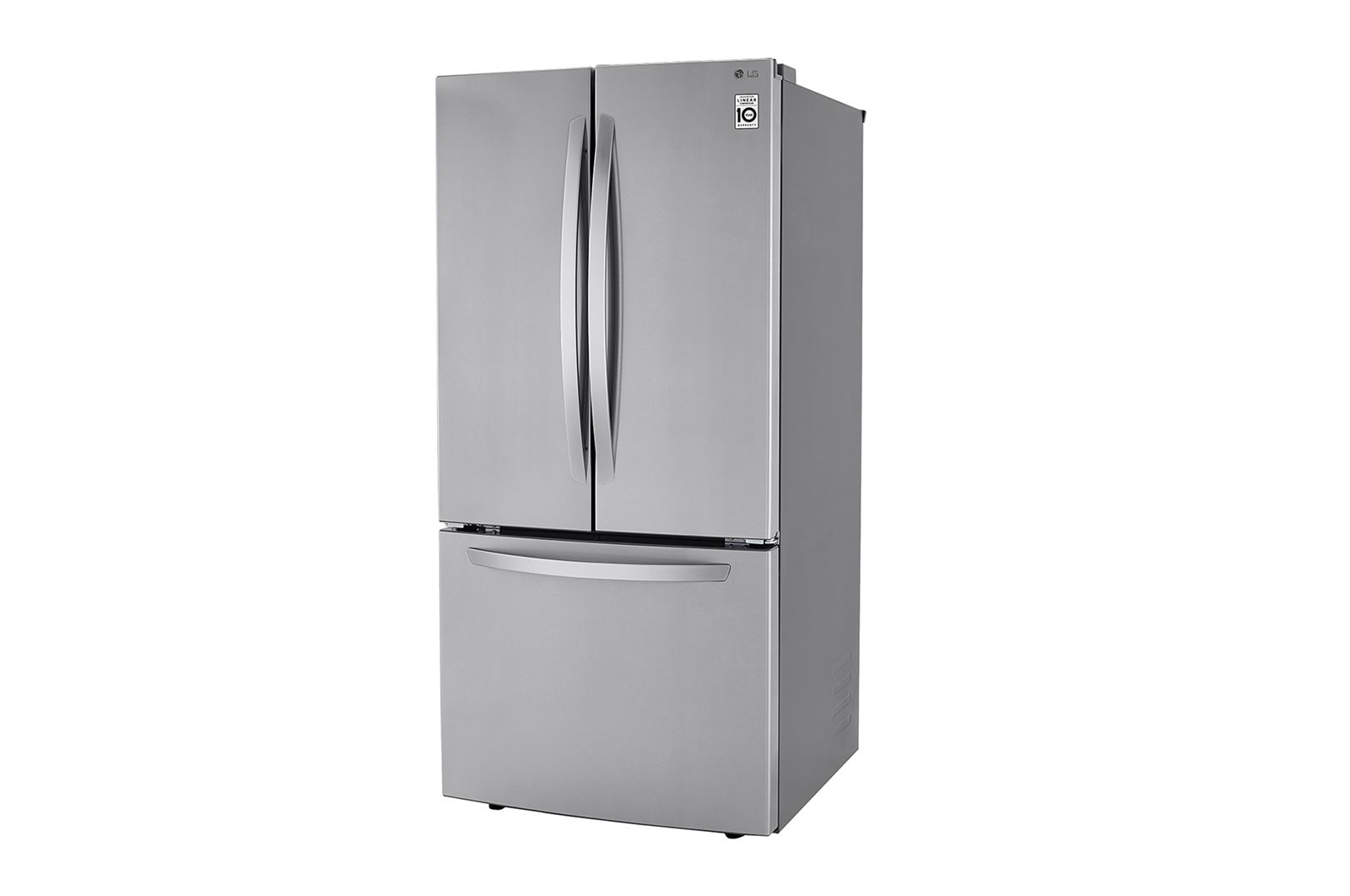 LG LM65BGS side-by-side refrigerator Freestanding Grey – image 7