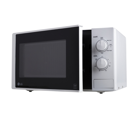LG MS2322D microwave White Solo microwave Countertop – image 4