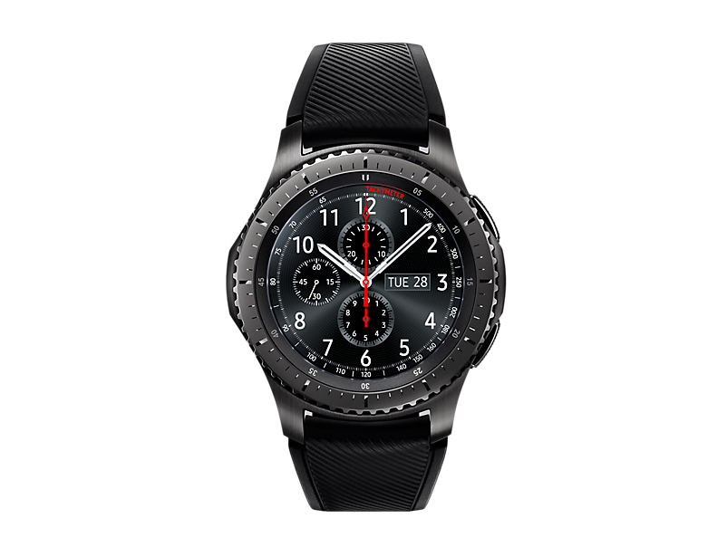 Samsung SM-R760 3.3 cm (1.3") OLED 46 mm Digital 360 x 360 pixels Touchscreen Black Wi-Fi GPS (satellite) – image 1