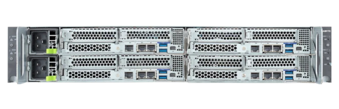 GIGABYTE H273-Z82-IAW1 AMD SoC Socket SP5 Rack (2U) Black, Steel – image 7