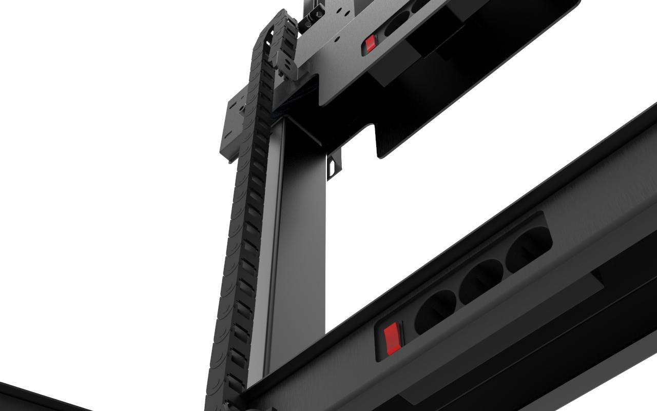 Vivolink VLFS32100W TV mount/stand 2.54 m (100") Black – image 2