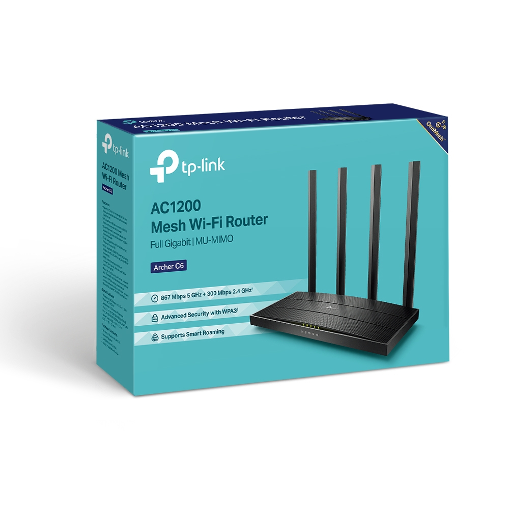 TP-Link Archer C6 wireless router Fast Ethernet Dual-band (2.4 GHz – image 7