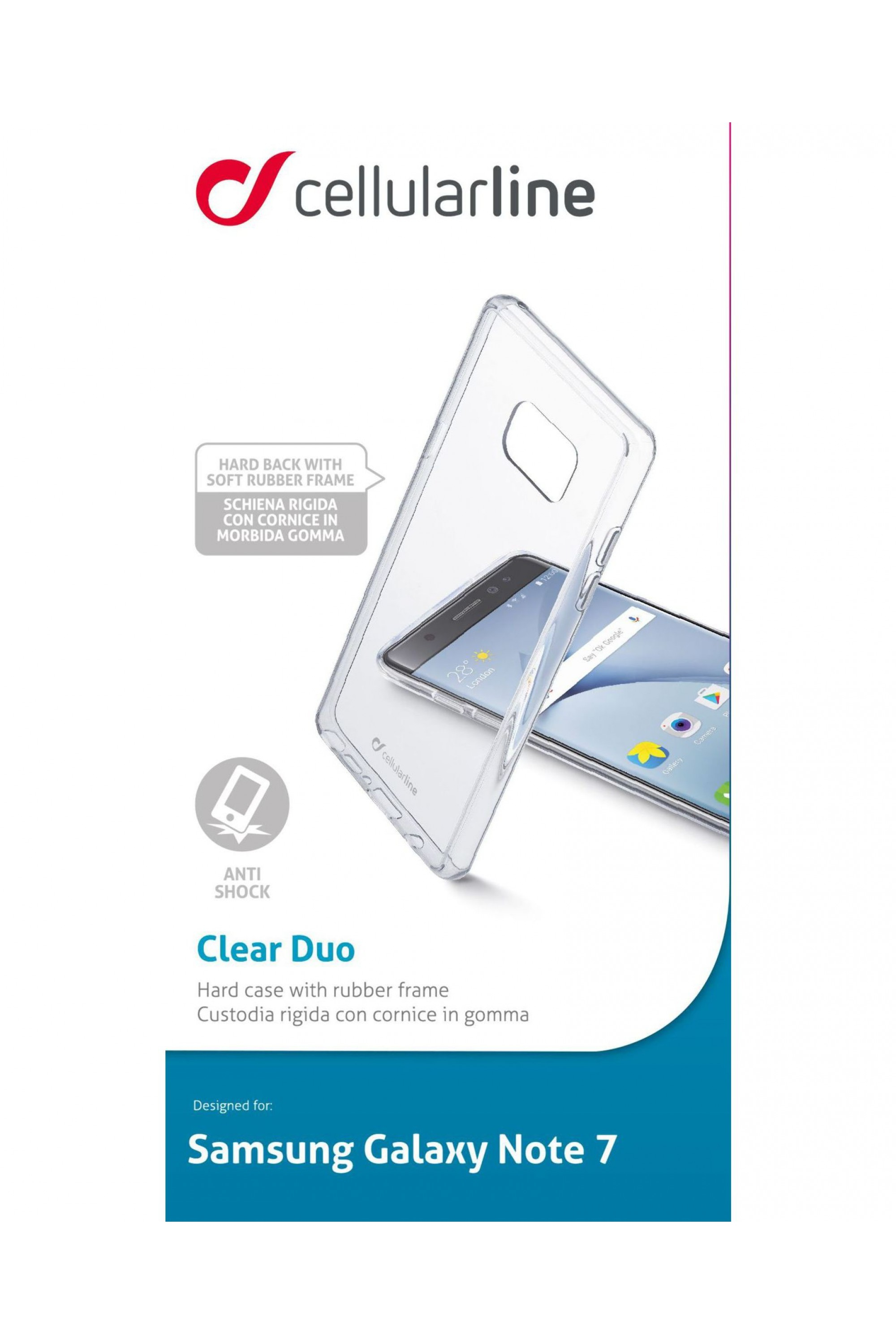 Cellularline Clear Duo - Galaxy Note 7 – image 2