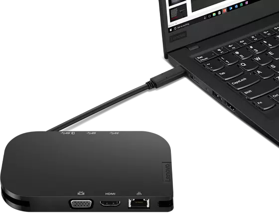 Lenovo 4X91H02421 interface hub USB Type-C 5000 Mbit/s Black – image 6