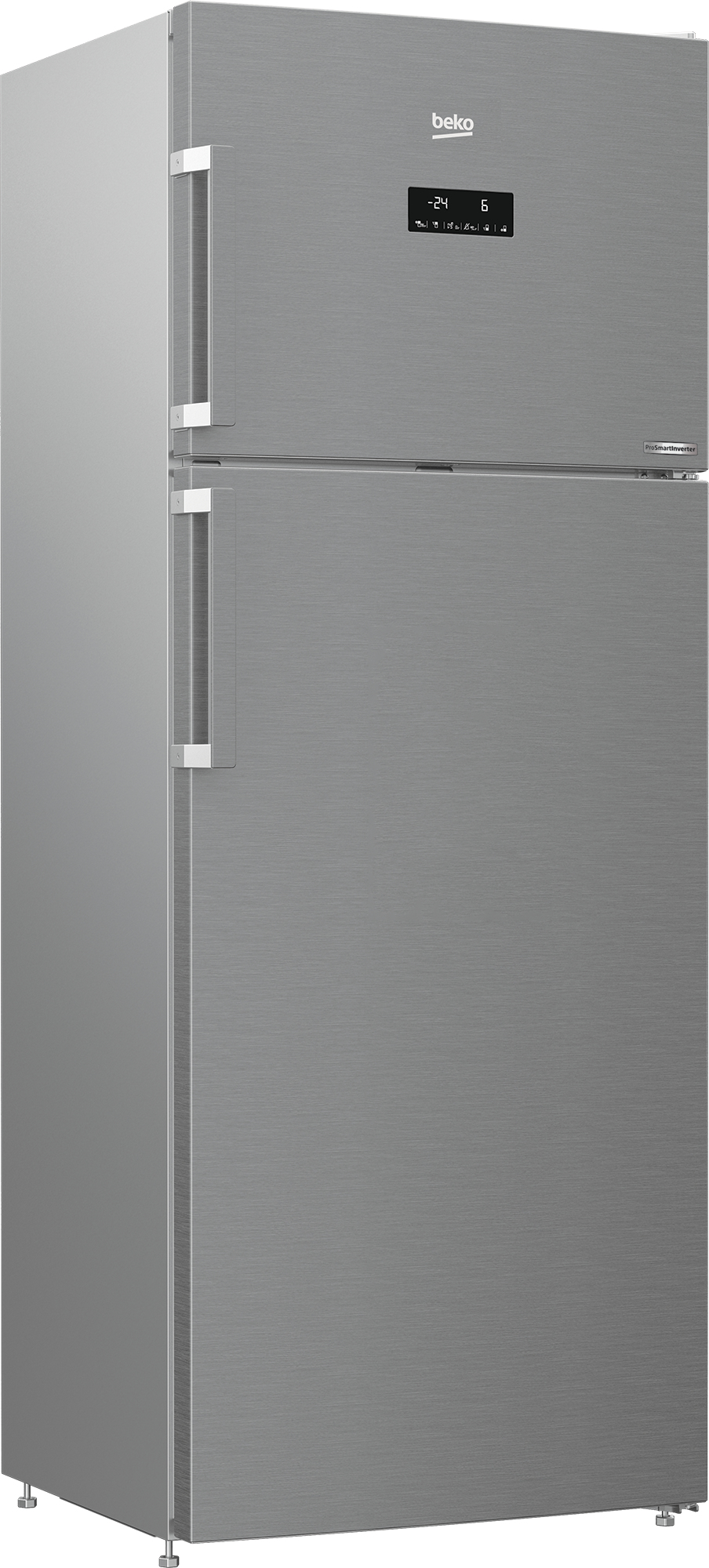 Beko RDNE455E31ZXBN fridge-freezer Freestanding – image 2