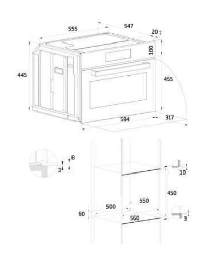 Beko BCW18500X oven – image 2