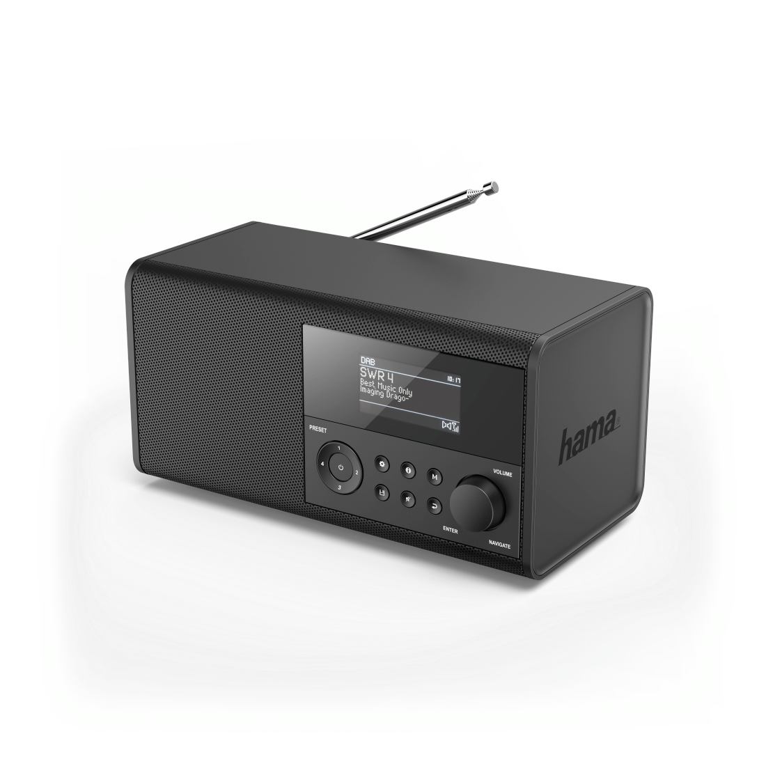 Hama DIR90BT Personal Digital Black