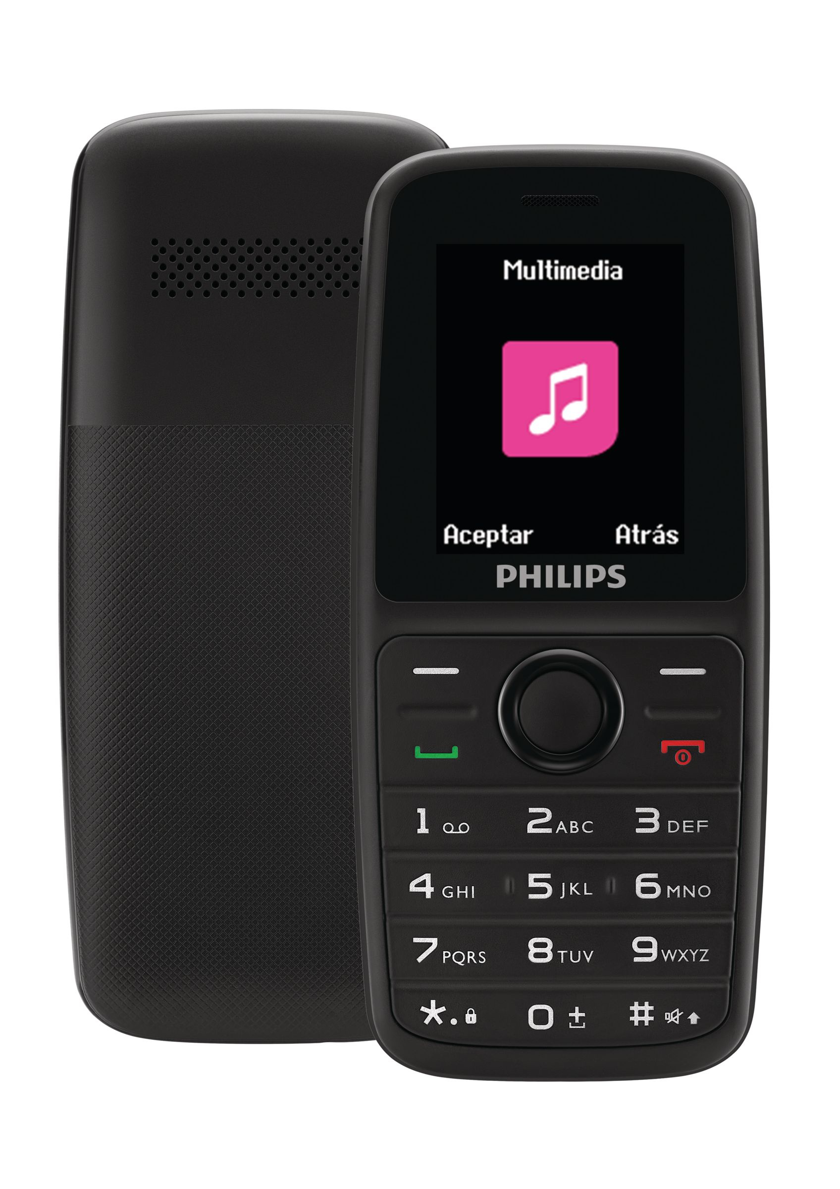 Philips CTE108BK/55 mobile phone – image 1