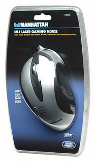Manhattan ML1 mouse Gaming USB Type-A Laser 2000 DPI – image 4