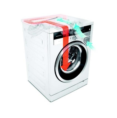 Grundig GWD510400 washer dryer Freestanding Front-load White – image 2