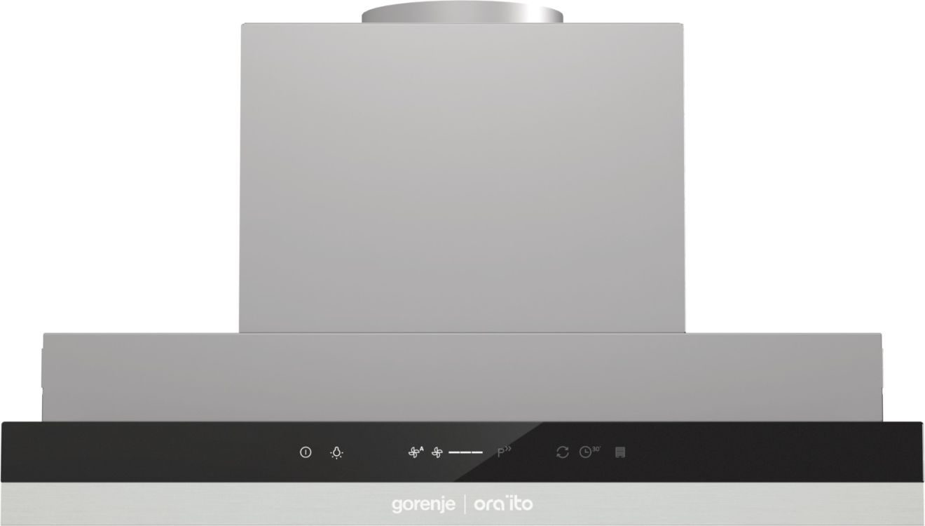 Gorenje BHP643ORAB cooker hood Built-in Black, Grey 425 m³/h – image 2