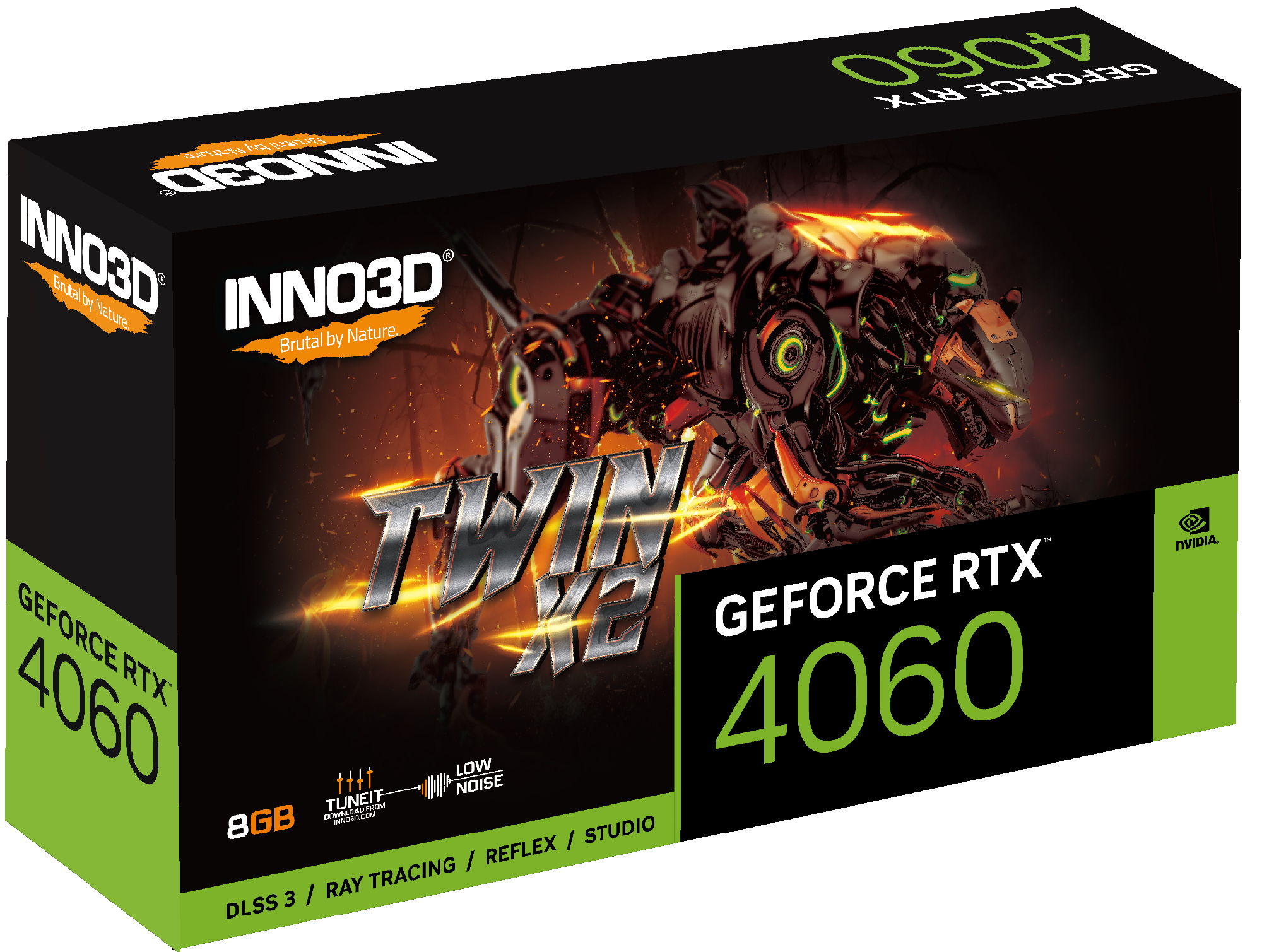 Origin Storage RTX4060VENTUS2XBLACK8GOC-I3D graphics card NVIDIA GeForce RTX 4060 – image 3