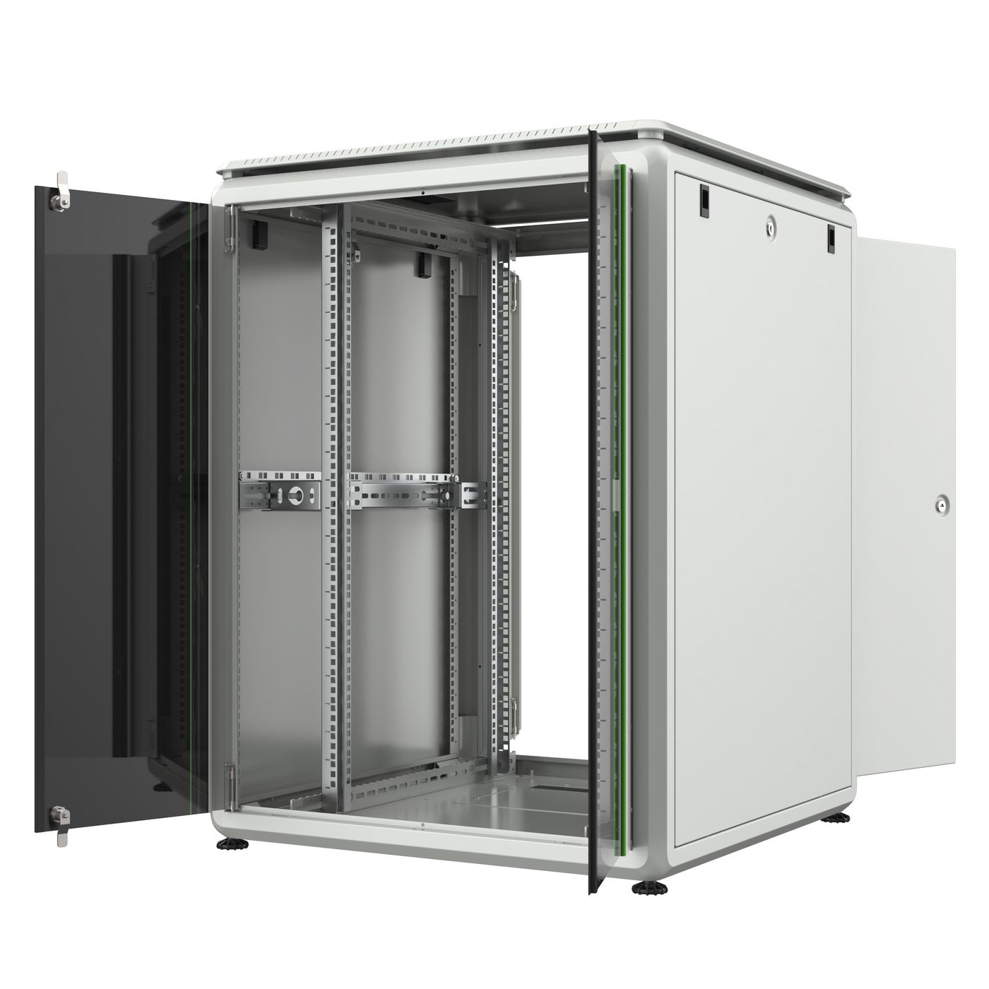 Lanview RDL20U88WH rack cabinet 20U Freestanding rack White – image 2