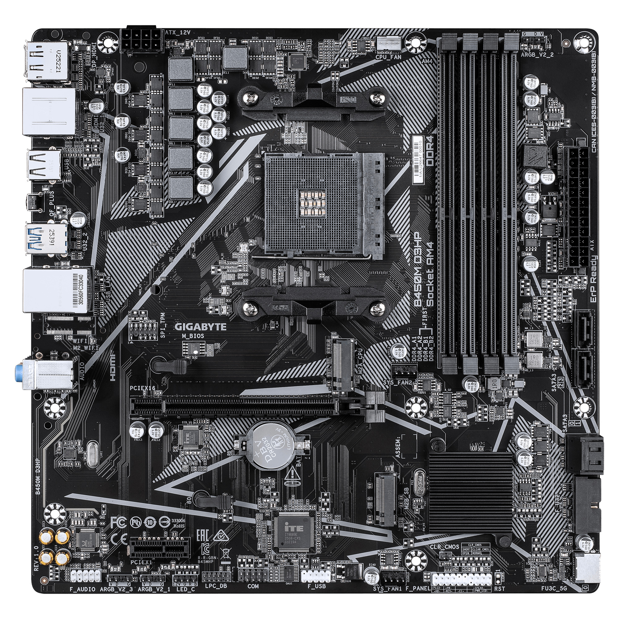 GIGABYTE B450M D3HP – image 2