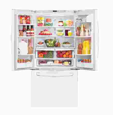 LG LFC22770SW side-by-side refrigerator Freestanding – image 2