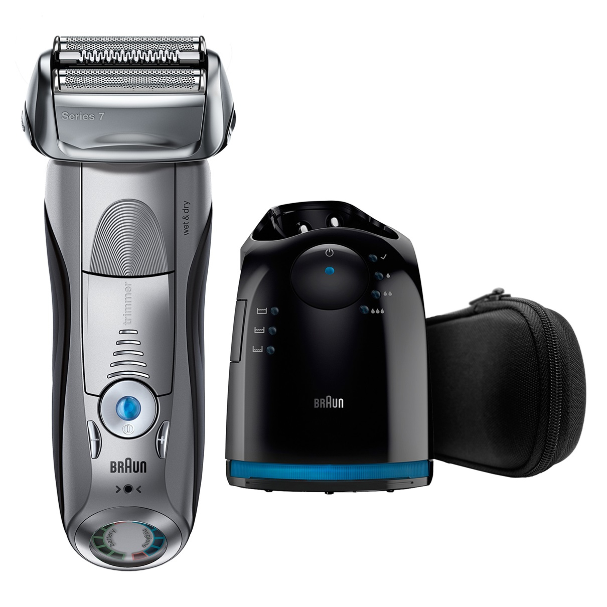 Braun 7899CC men's shaver Foil shaver Trimmer Silver