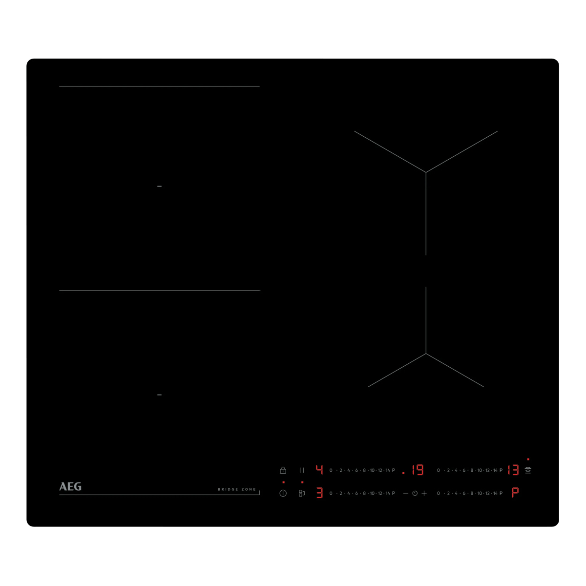 AEG Series 6000 TO64IB00IB Black Built-in