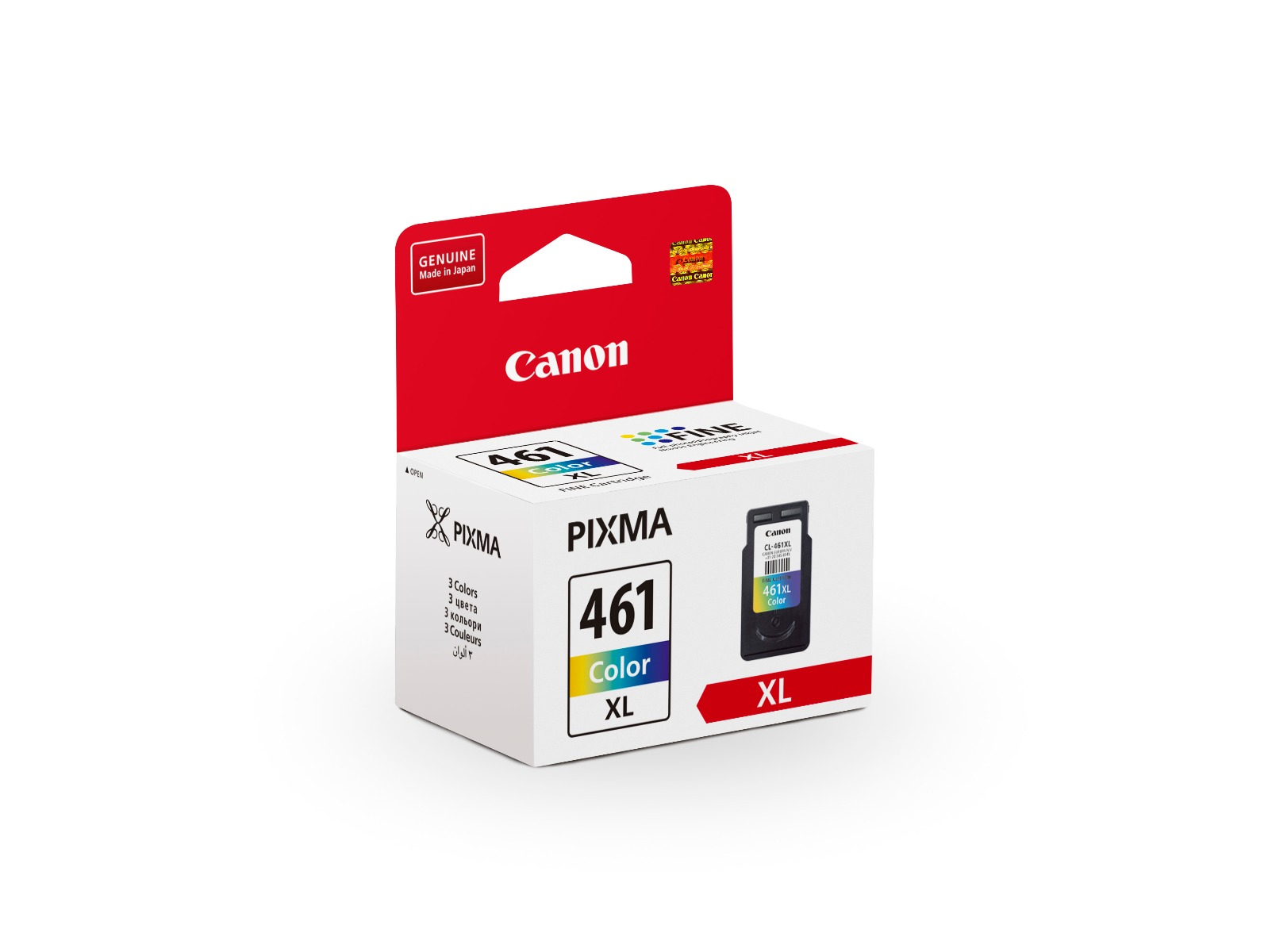 Canon CL-461XL ink cartridge 1 pc(s) Original High (XL) Yield Cyan, Magenta, Yellow – image 2