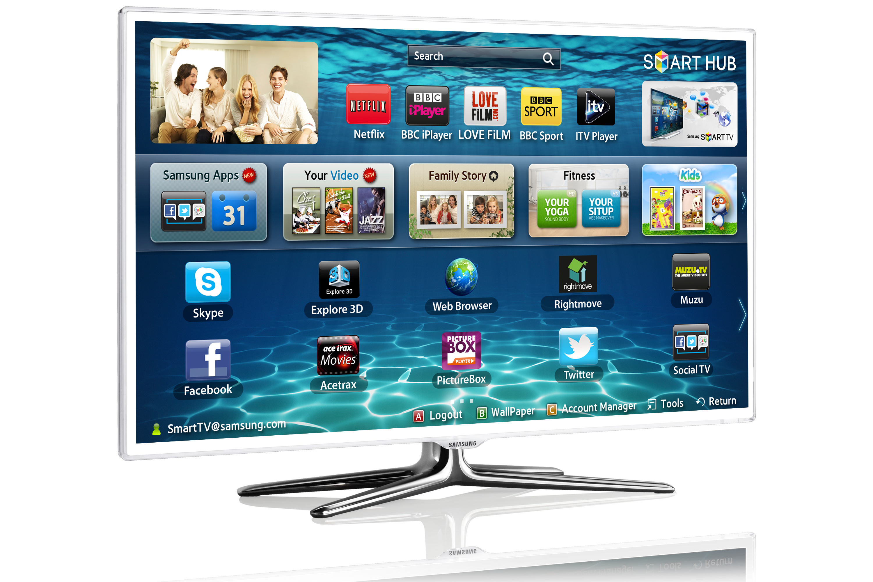 Samsung UE50ES6710U 127 cm (50") Full HD Smart TV Wi-Fi White – image 8