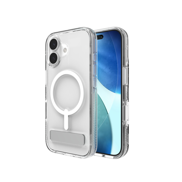 ZAGG Crystal Palace Snap Kickstand coque de protection pour téléphones portables 16 cm (6.3") Housse Transparent