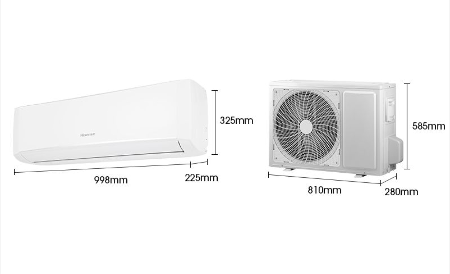 Hisense AT242CBW air conditioner Split system White – image 4