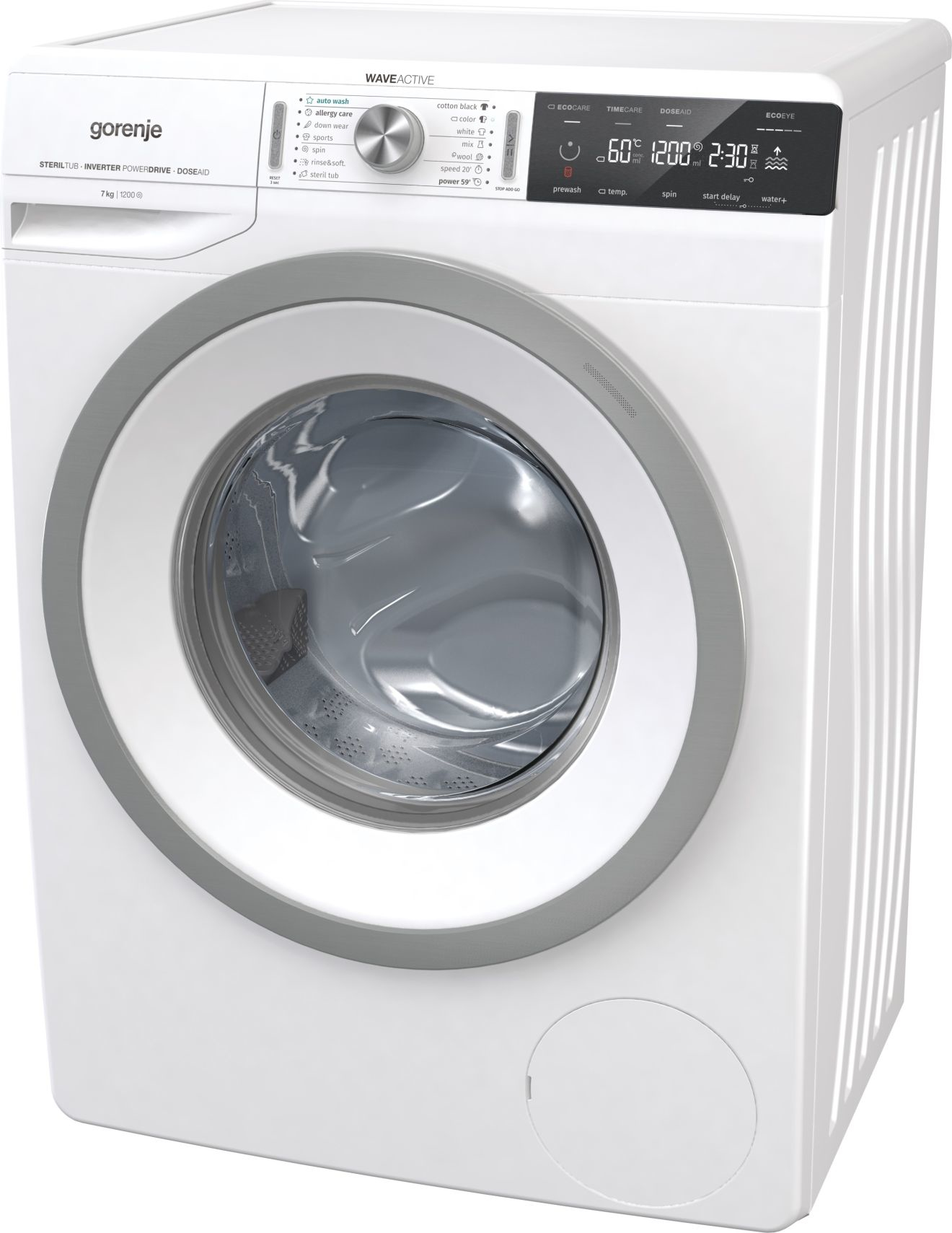 Gorenje WA72S3 washing machine Front-load – image 3