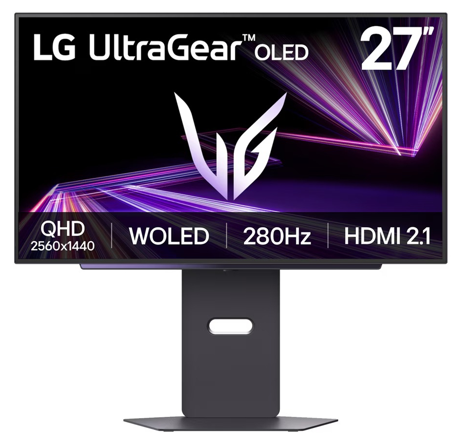 LG UltraGear 27GX700A-B - OLED monitor - gaming - 27" (26.5" viewable) - 2560 x 1440 QHD @ 280 Hz - 1500 cd/m� - 1500000:1 - DisplayHDR 500 - 0.03 ms - 2xHDMI, DisplayPort