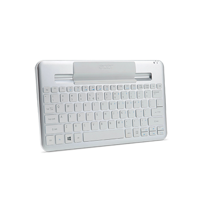 Acer NP.KBD11.00W mobile device keyboard QWERTY Nordic Bluetooth Silver – image 2