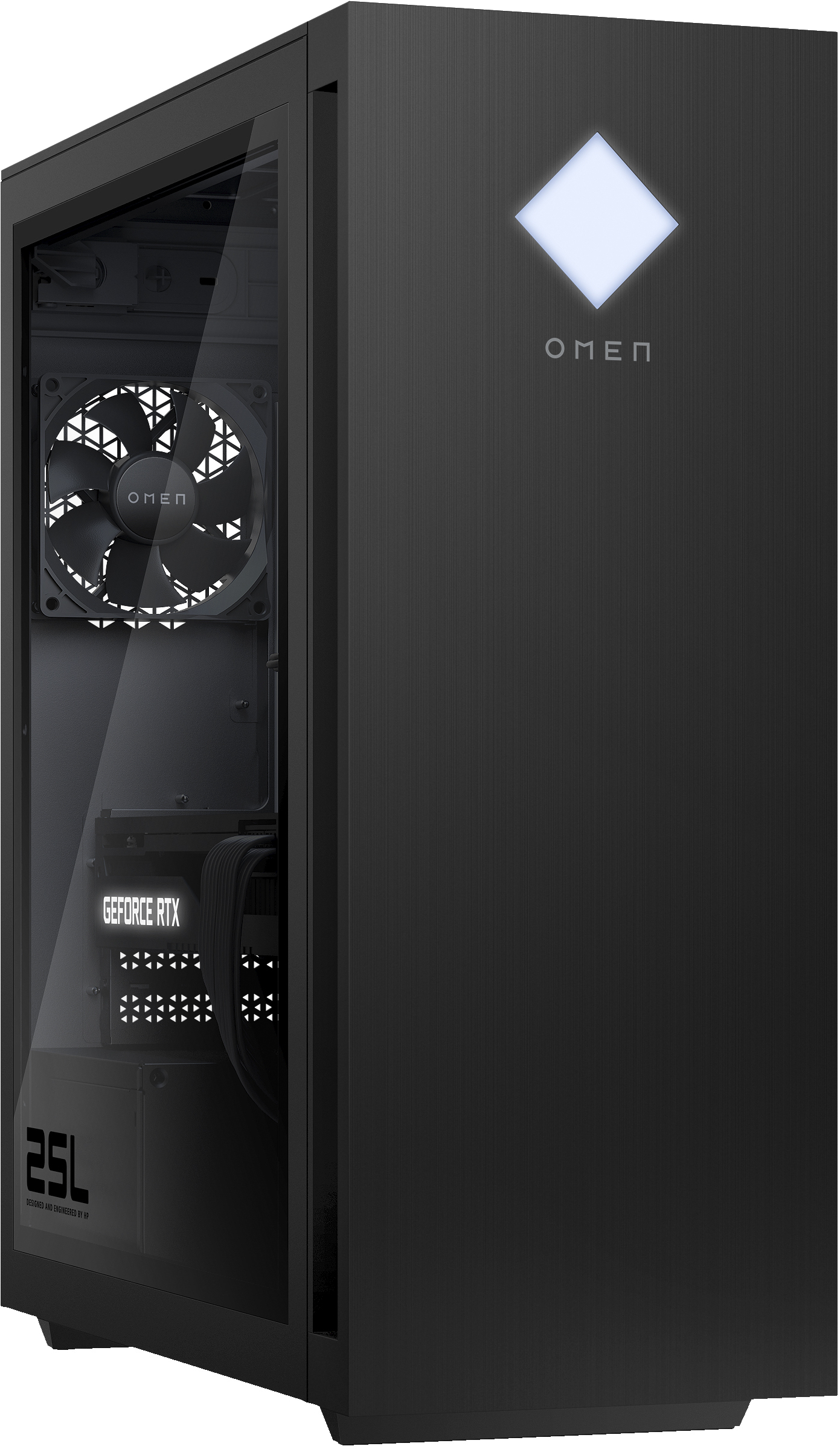 HP OMEN by HP 25L GT15-2005na Intel® Core™ i5 i5-14400F 32 GB DDR5-SDRAM 1 TB SSD NVIDIA GeForce RTX 4060 Ti Windows 11 Home Tower PC Black – image 3