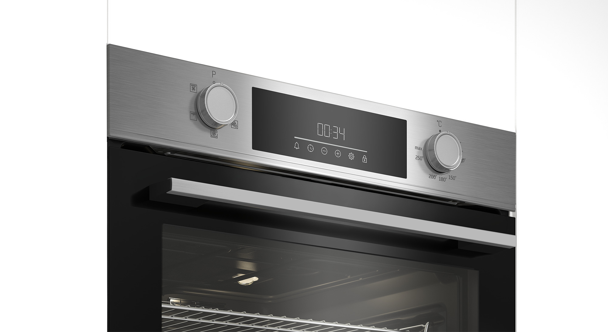 Beko BBAIF22300X 60cm Built-In Single Fan Oven with AeroPerfectTM – image 4