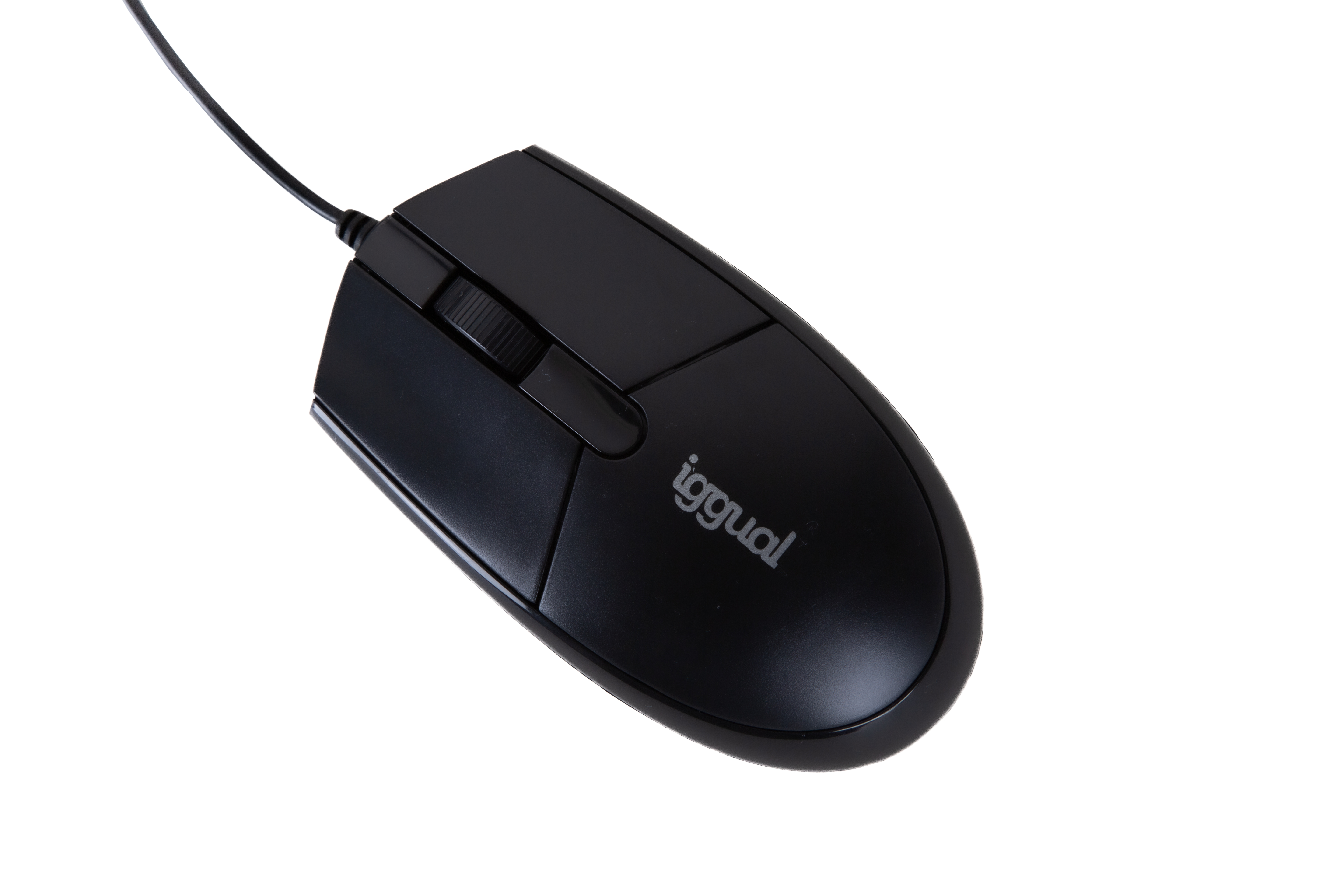 iggual Ratón óptico COM-BASIC3-800DPI negro