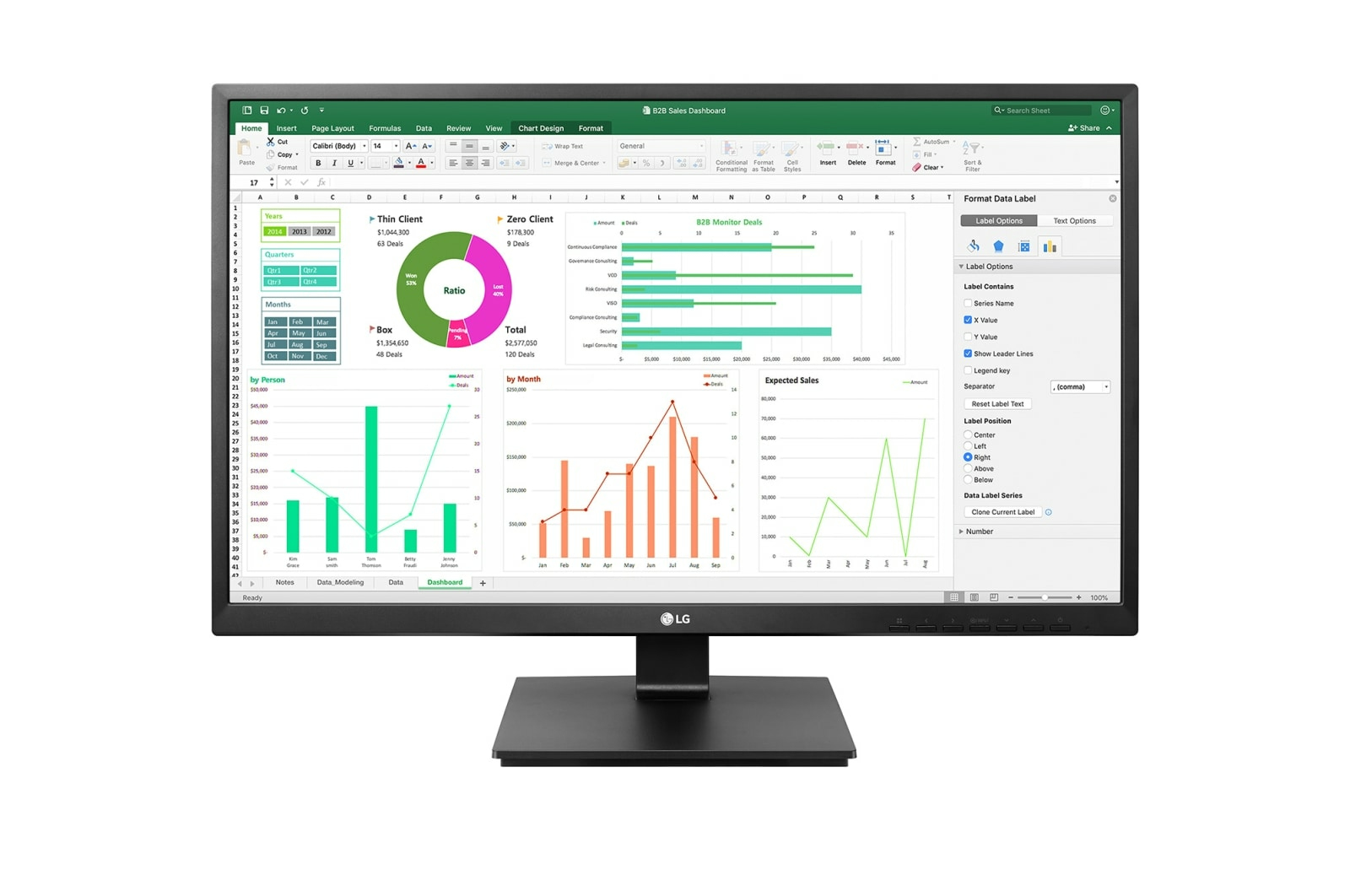 LG 27BN550Y-T computer monitor – image 1