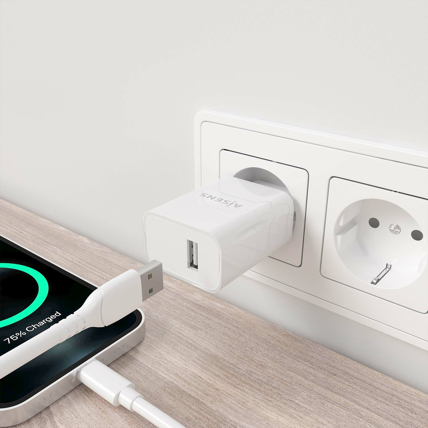 AISENS A110-0853 mobile device charger Universal White AC Indoor – image 5