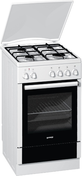 Gorenje K57120AW cooker Freestanding cooker Electric Gas White