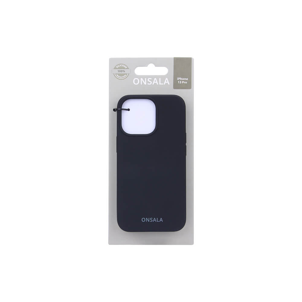 Onsala Phone Case Silicone Black - iPhone 13 Pro – image 2