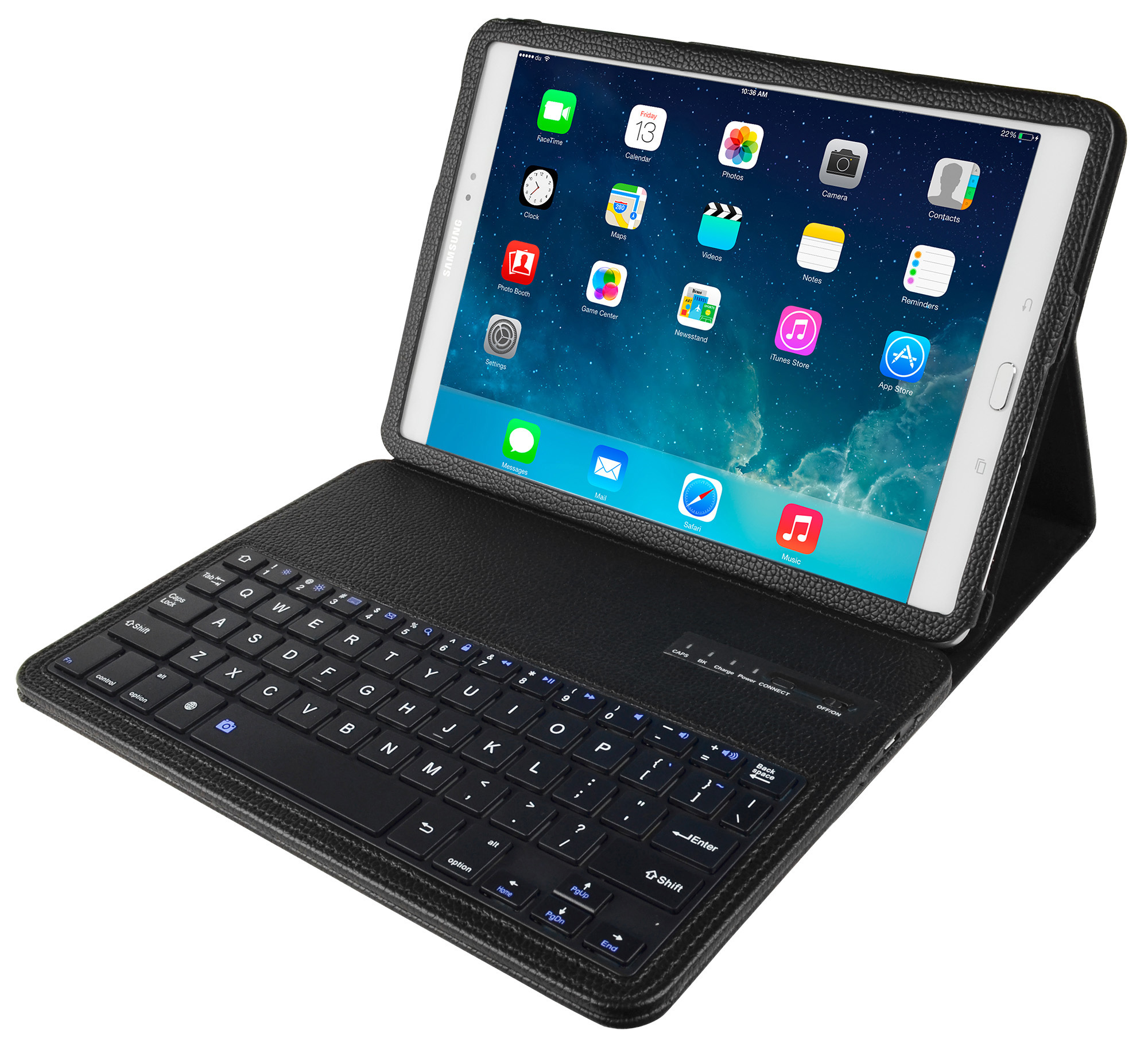 Mobiparts Bluetooth Keyboard Case Galaxy Tab A 9.7 Black – image 1