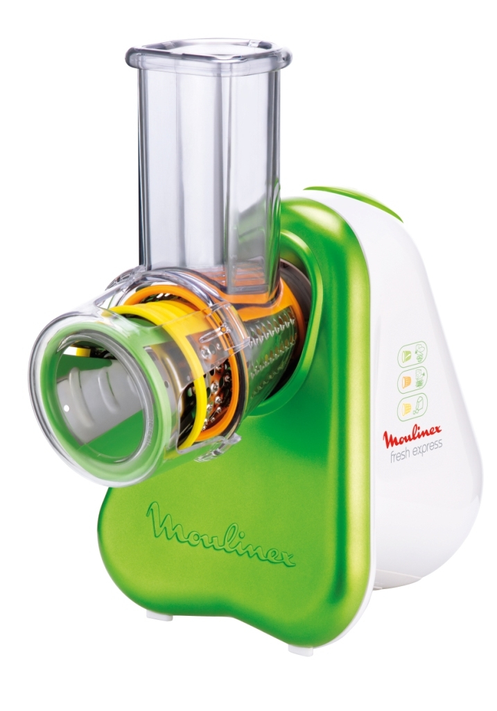 Moulinex DJ7533 electric grater/spiralizer Plastic Green