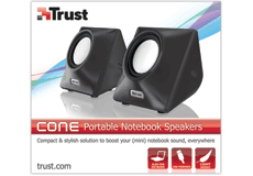 Trust Cone Portable Notebook Speakers – image 4