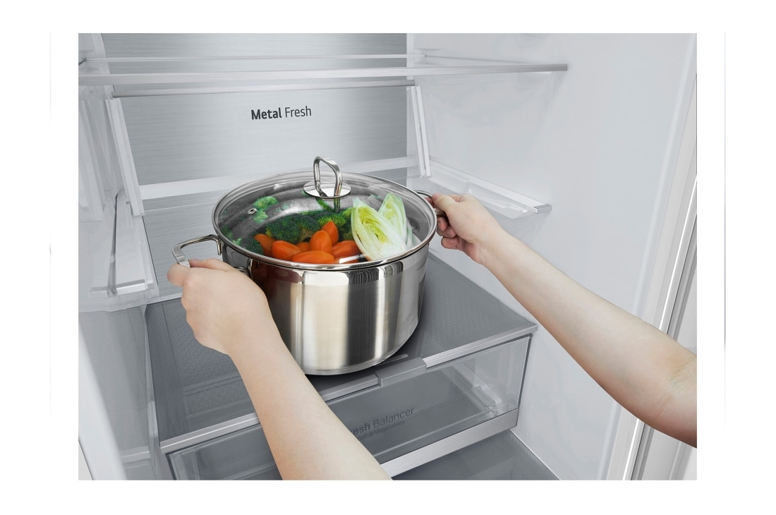 LG GBB72SWUGN fridge-freezer Freestanding – image 8