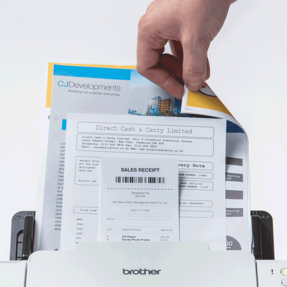 Brother ADS-2700W scanner ADF scanner – image 8
