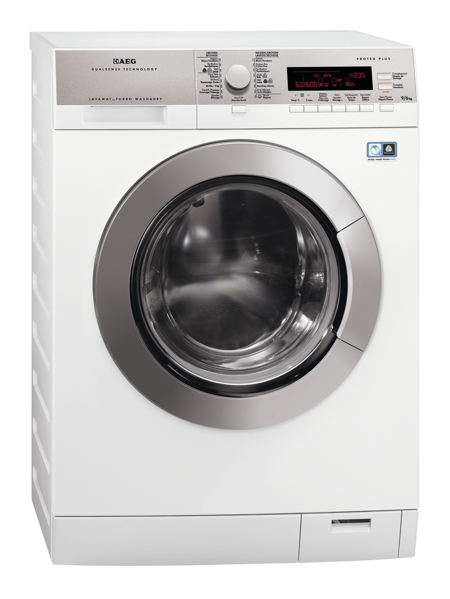 AEG L87695DWD washer dryer Freestanding Front-load White