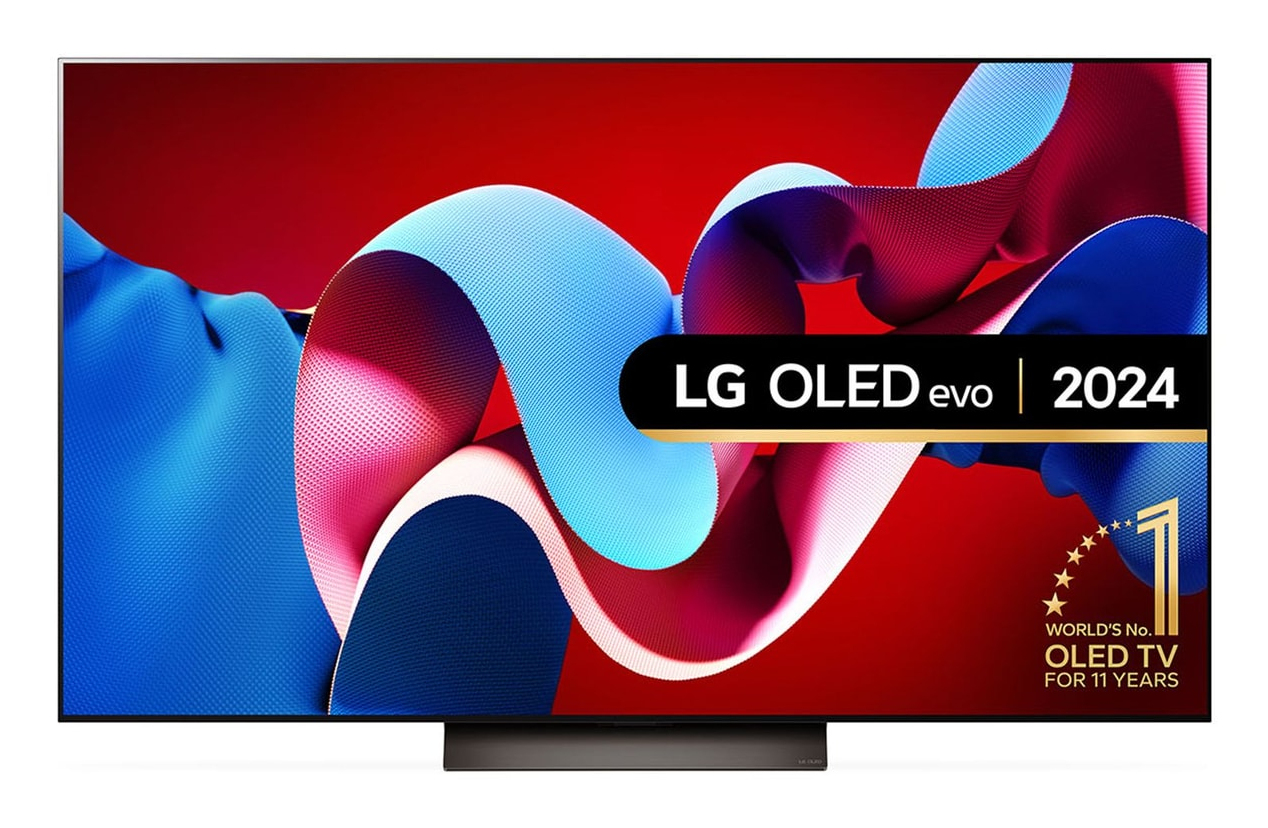 TV OLED 77" - LG OLED77C45LA, 4K, Procesador Inteligente 4K α9 Gen7, Smart TV, DVB-T2 (H.265), Negro
