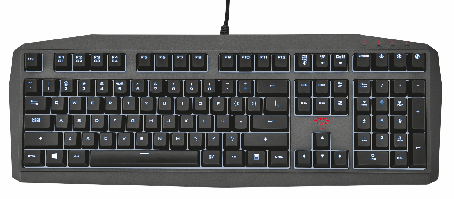 Trust GXT 880 Mechanical Gaming Keyboard DE