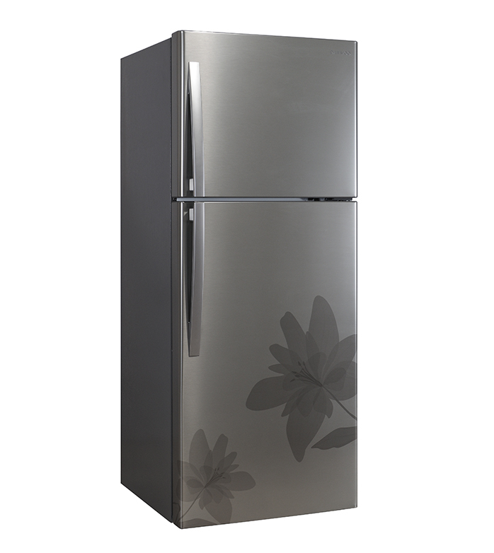 Daewoo DFR-44520GMML fridge-freezer Freestanding Silver – image 2