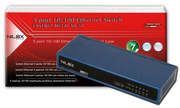 Nilox 16NX040501003 network switch Black – image 3