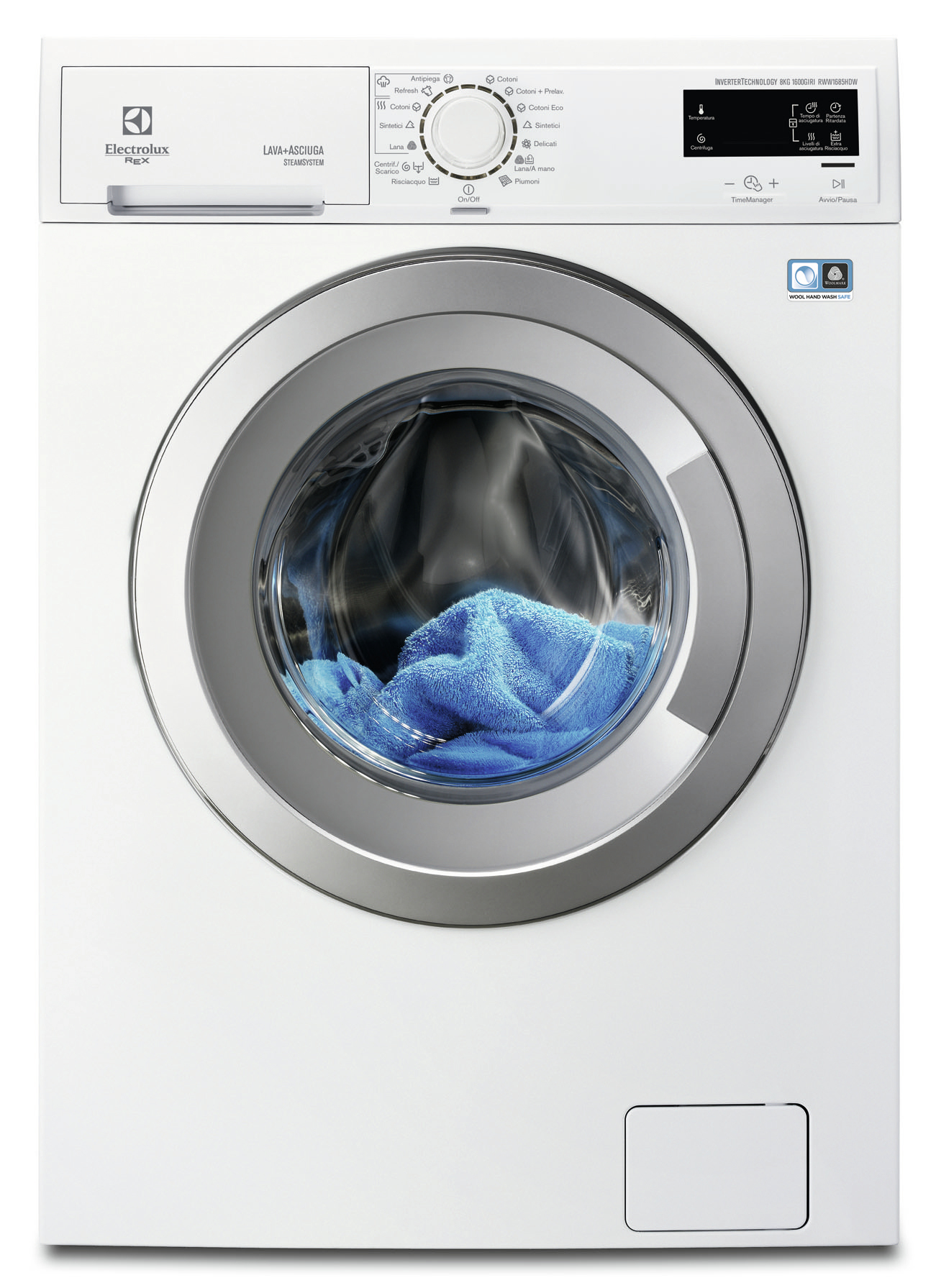 Electrolux RWW1685HDW washer dryer Freestanding Front-load White
