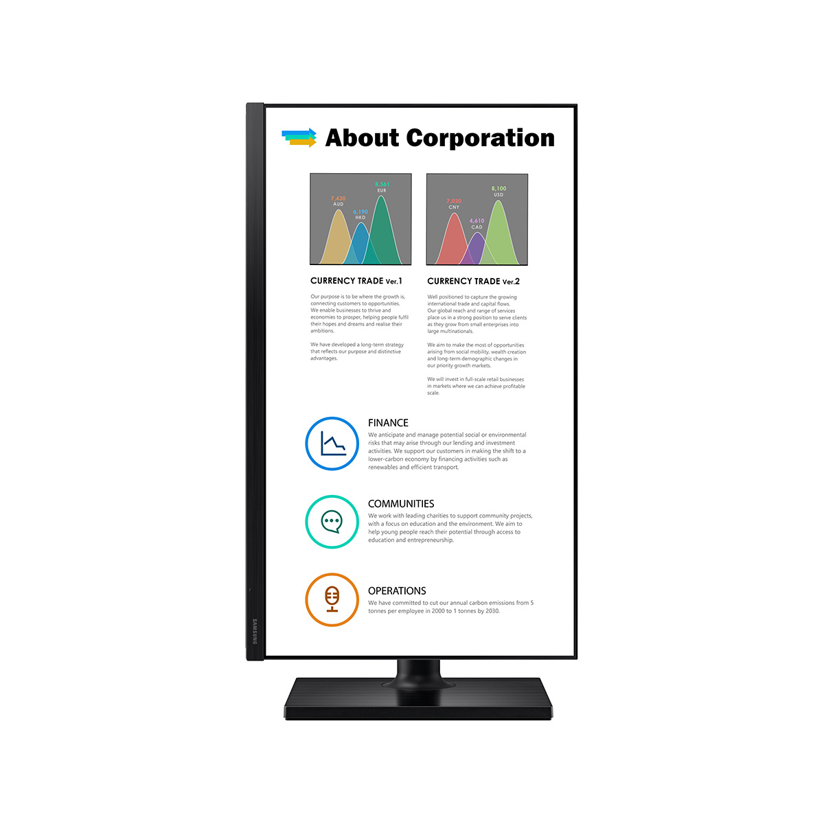 Samsung F24T450FZN computer monitor – image 5