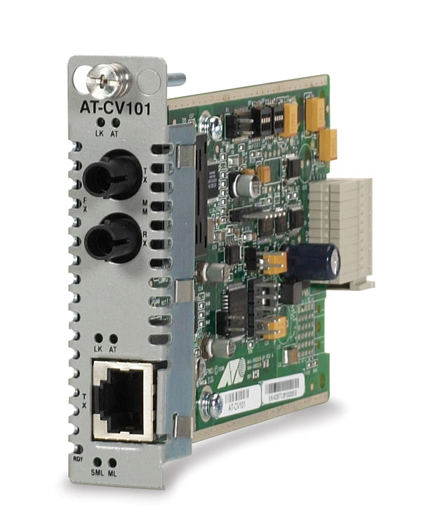 Allied Telesis 100TX, 100FX (ST) Converteon™ line card