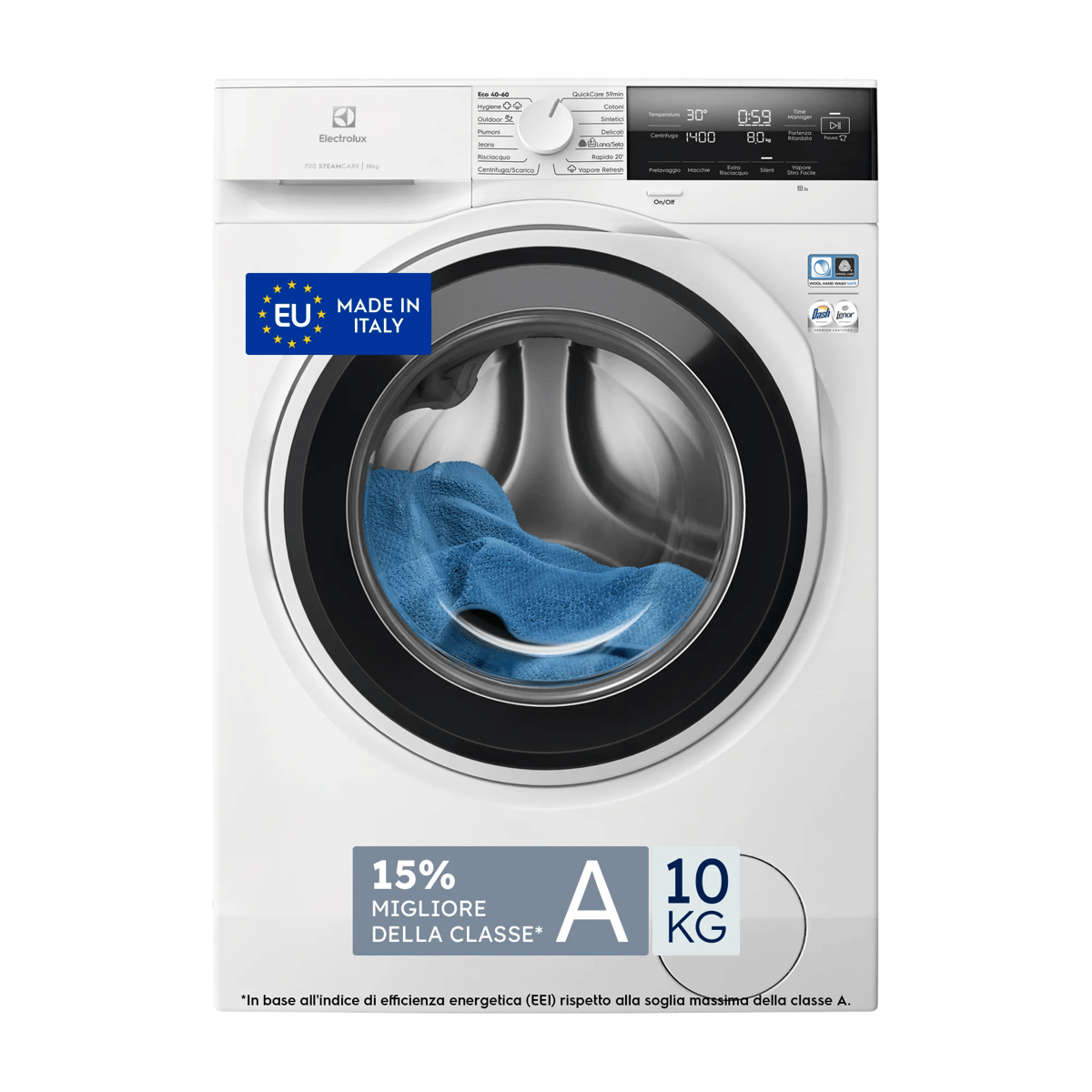 Electrolux EW7FK310GW washing machine Front-load – image 1