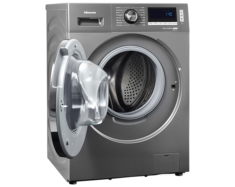 Hisense WDBL1014VT washer dryer Freestanding Front-load Titanium – image 4
